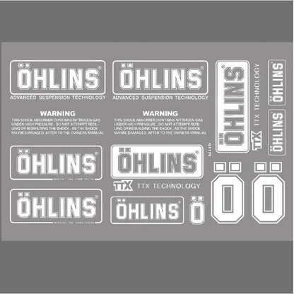 Motorcycle Sticker OHLINS