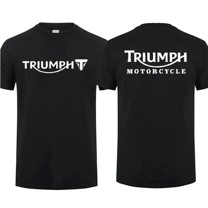 Recolección de camisetas de motocicleta triunfante