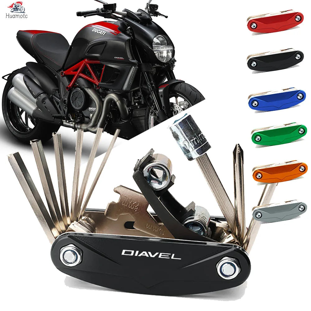 Kit multi-tool Ducati Diavel Ducati 16 in 1