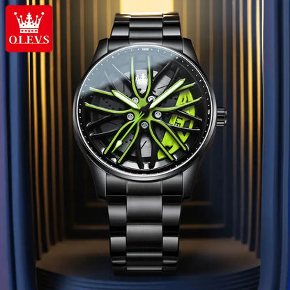 Luxury Racing Wheel Watch