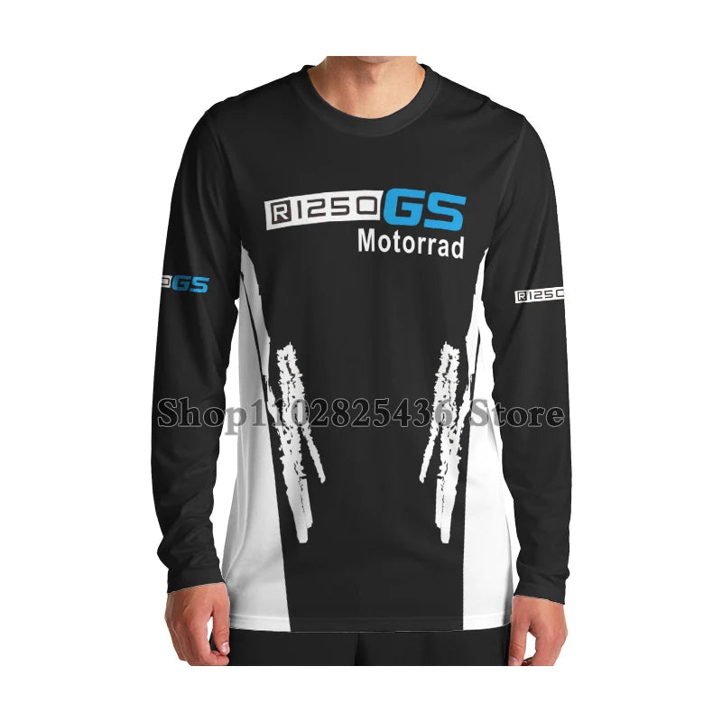 BMW R1250 GS T-shirt a maniche lunghe