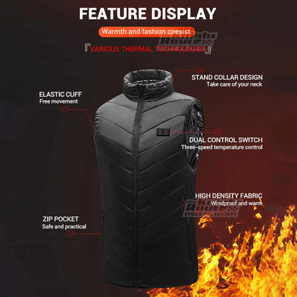 Self Heated Vest Heating Jacket