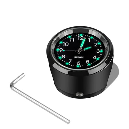 Horloge de guidon à moto lumineux