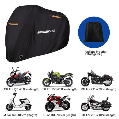 Cubierta de motocicleta al aire libre impermeable para BMW R1250 GS