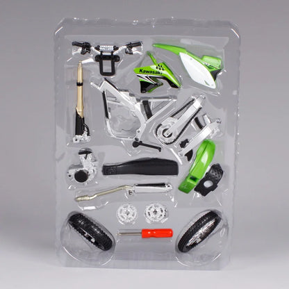 1:12 kit modello di bici da bici kawasaki kx450f