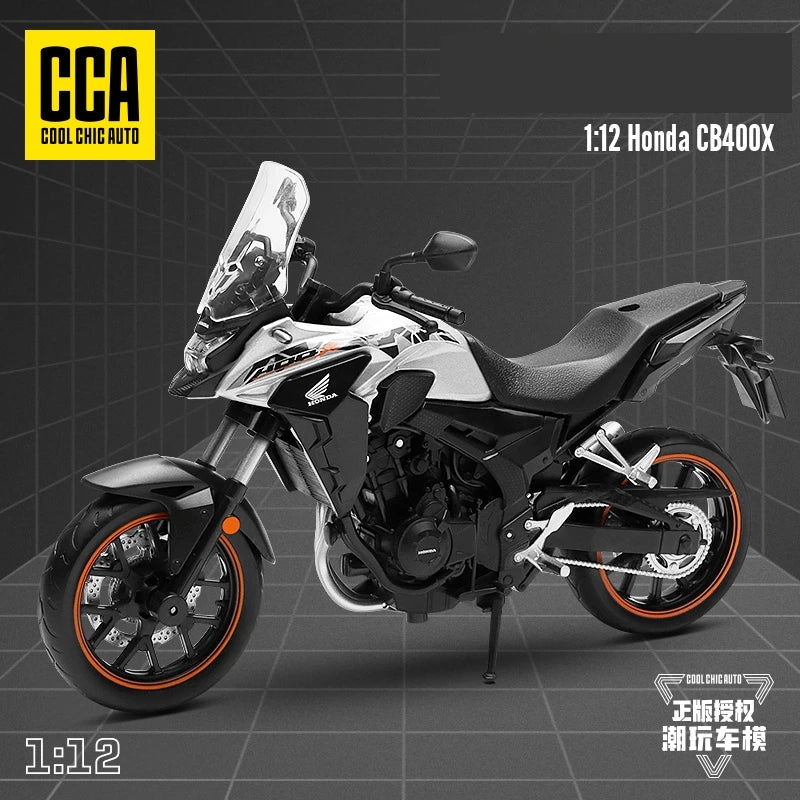 1/12 Modello di moto avventura Honda CB400X