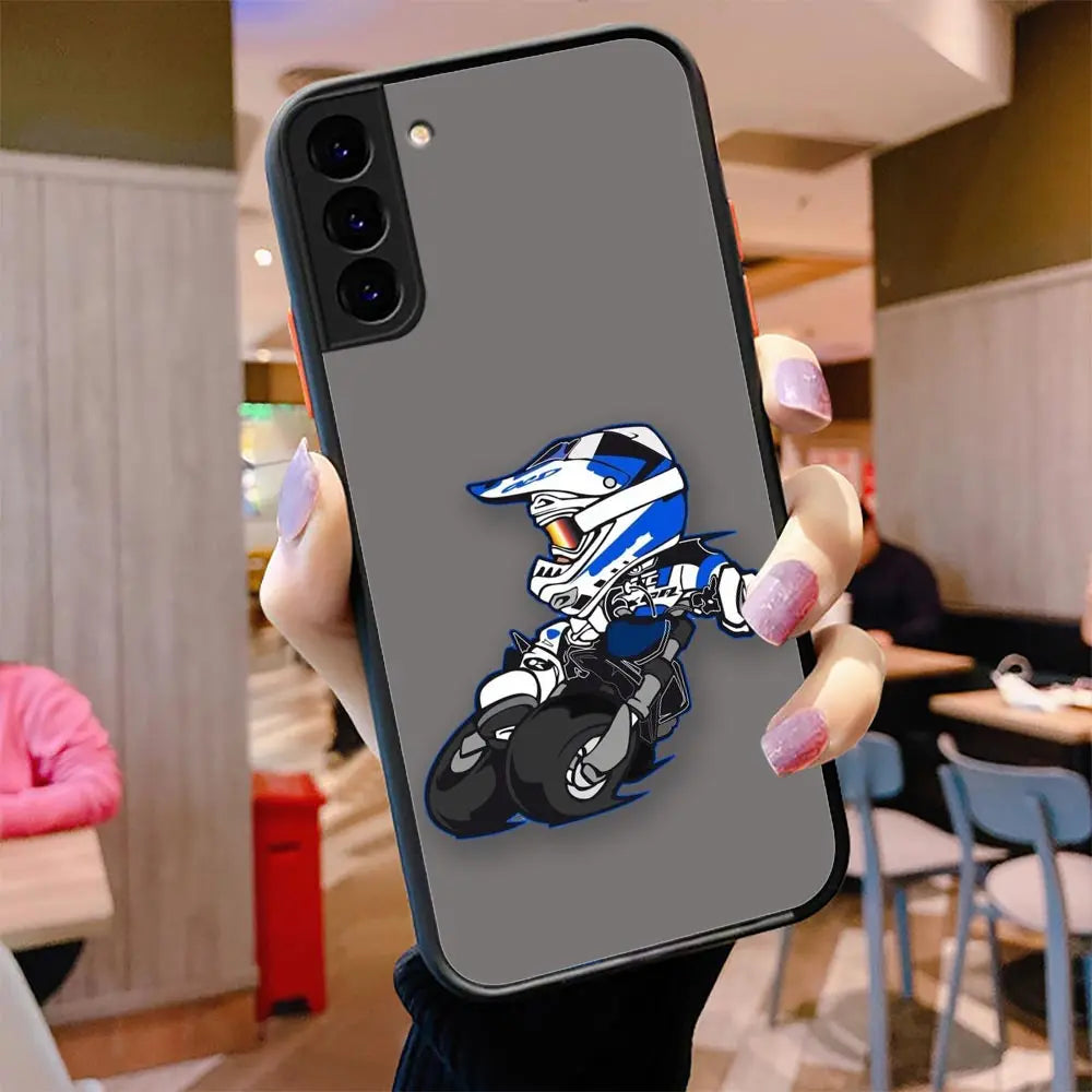 Case Moto GP Matte pour Samsung