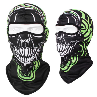 Motocicleta Full Full Face Skull Mask Balaclava