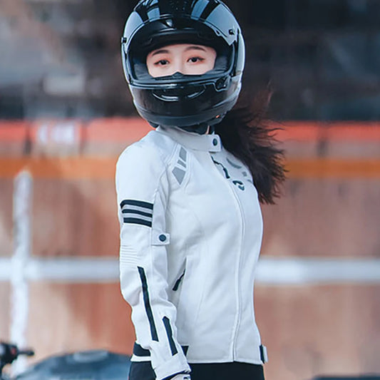 Women's Racing Jacket: Breathable and Stylish