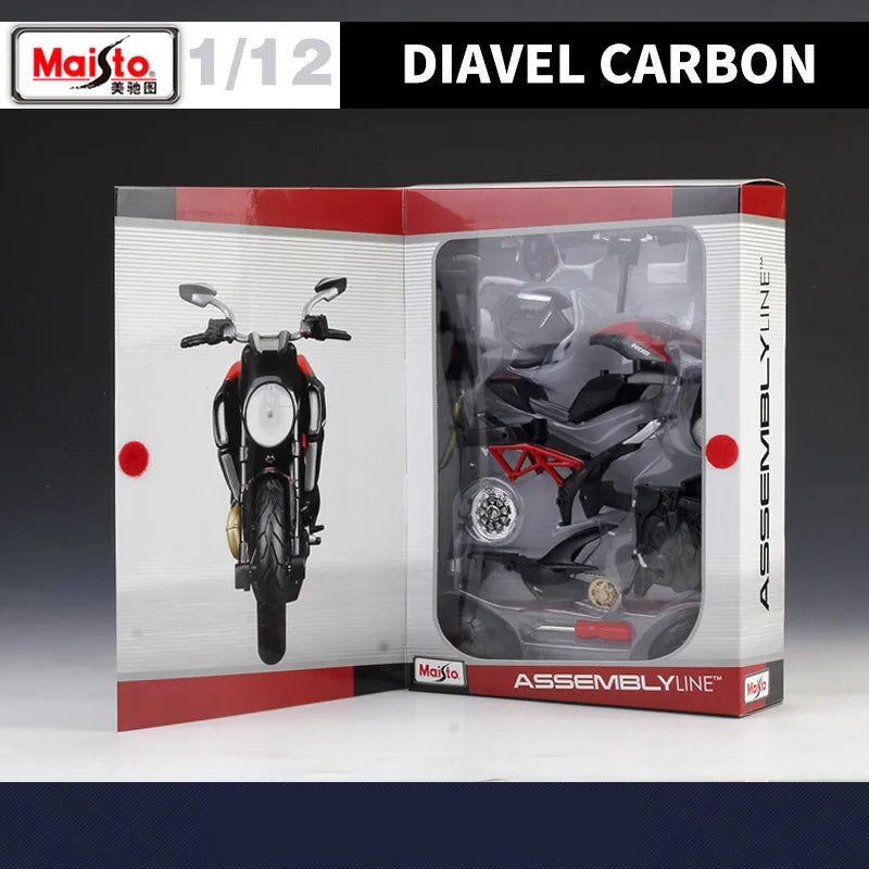 Ducati Diavel Motorcycle Miniature