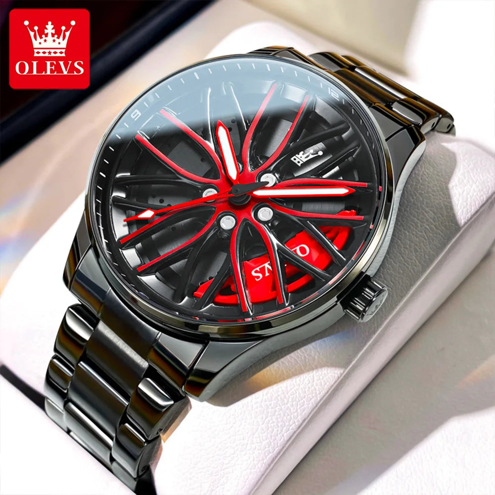 Luxury Racing Wheel Watch