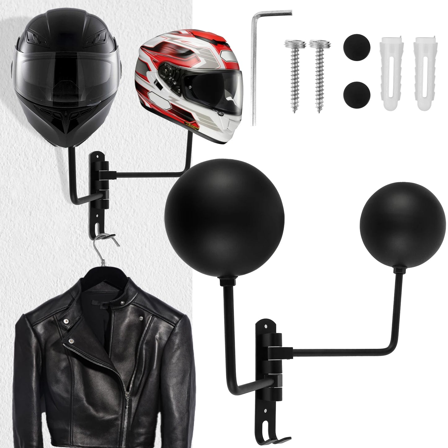 Support de casque de moto