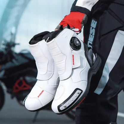 Motorradsportstiefel