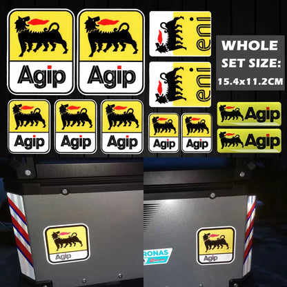 Agip Eni Sticker Set