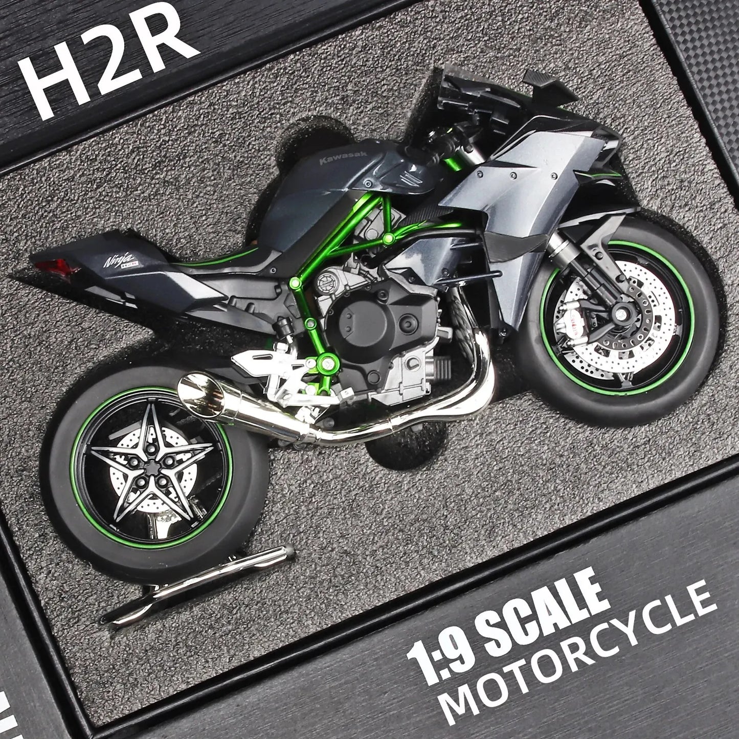 Ninja H2R 1: 9 Motocicleta Miniatura