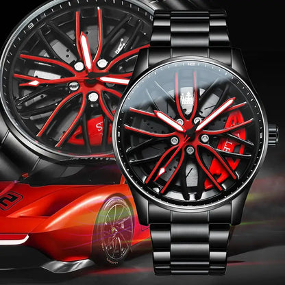 Luxury Racing Wheel Watch