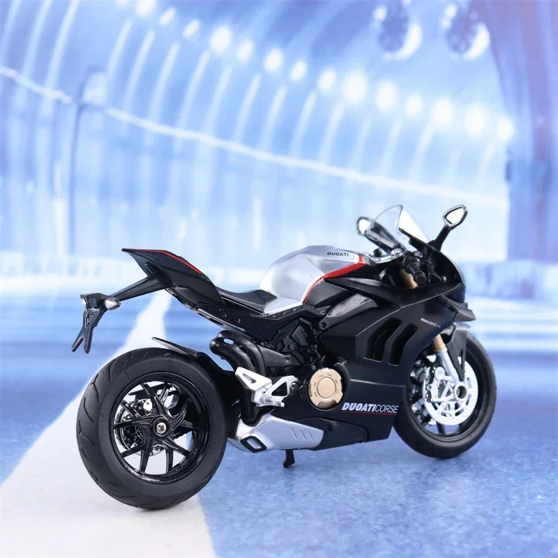 Motocicleta Ducati V4S em miniatura