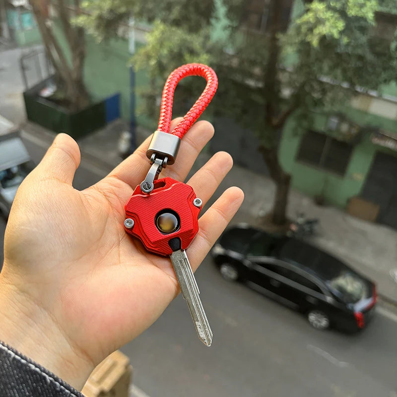 CB Key Case avec porte-clés tressé