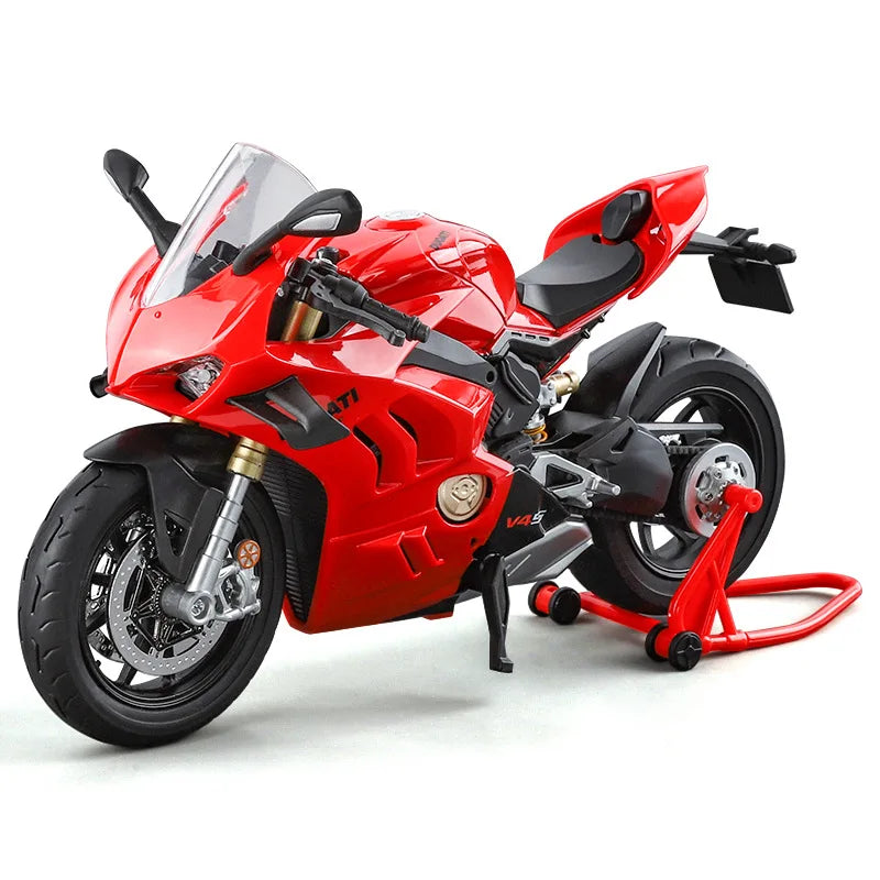 Ducati V4S Panigale 1: 9 Modello di fustigazione in lega