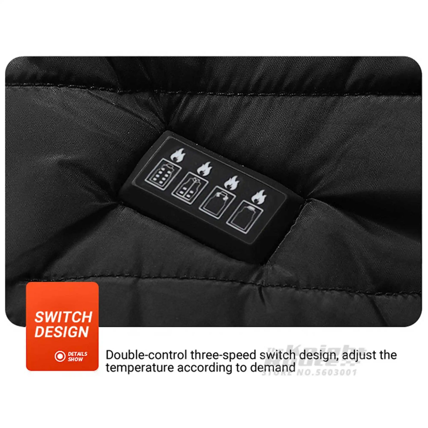 Self Heated Vest Heating Jacket