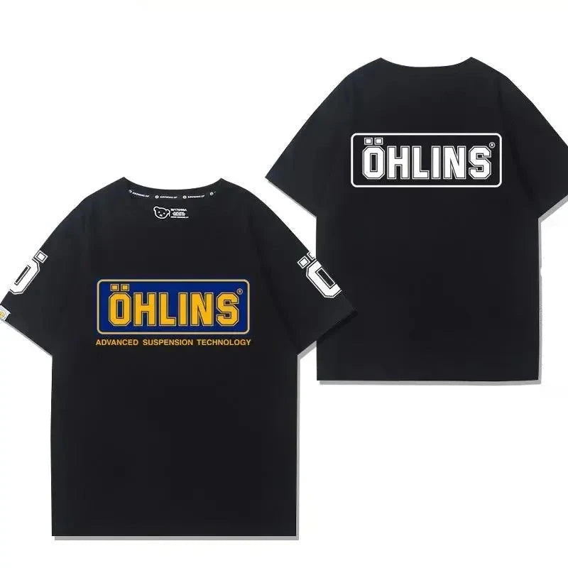 Öhlins T-shirt di shock motociclistico