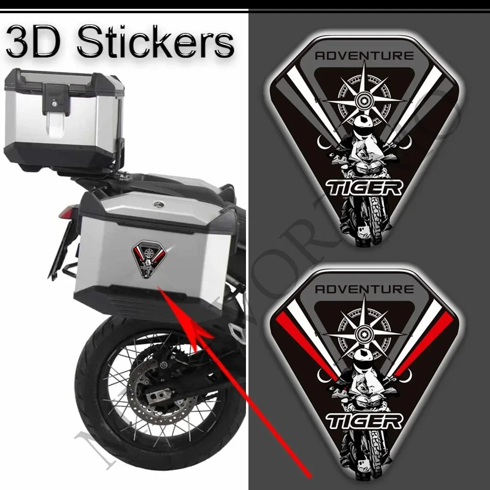 Adventure 3D Decals for Tiger Motorcycles