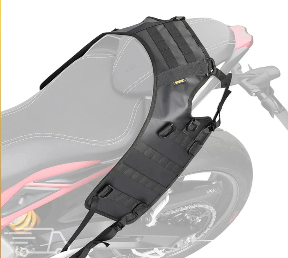 Almofada de montagem de bolsa de moto