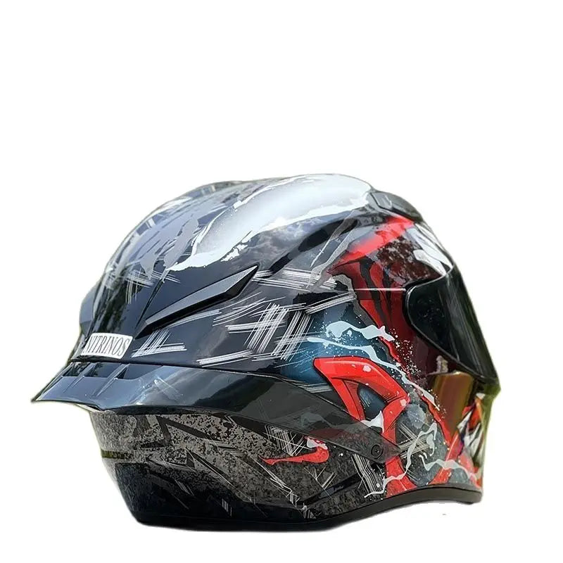 Casco de motocicleta de cara completa