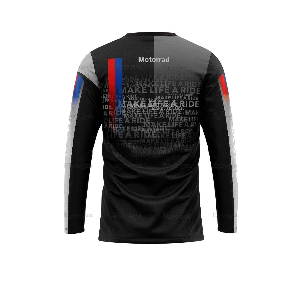 BMW Motorrad "Making Life a Ride" T-shirt à manches longues