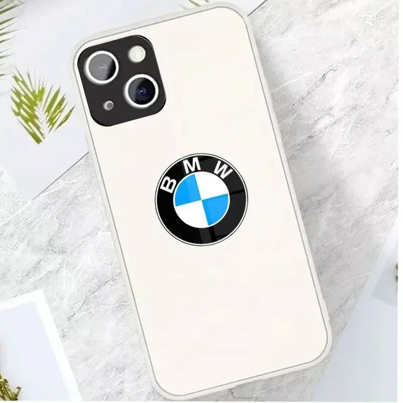 Caso BMW de silicone para iPhone