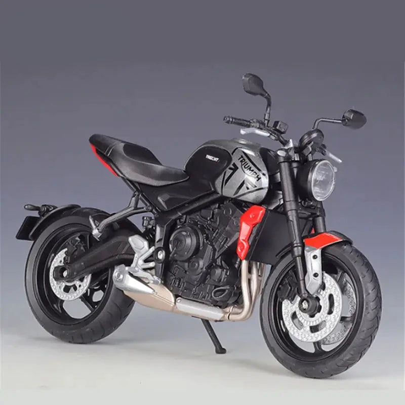 1/12 triunfo trident 660 motocicleta en miniatura