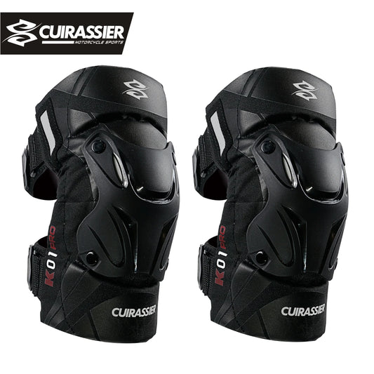 Guardas de joelho de motocicleta Cuirassier