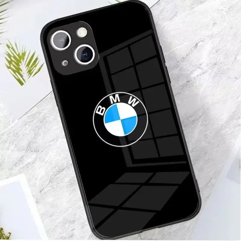 Custodia BMW in silicone per iPhone