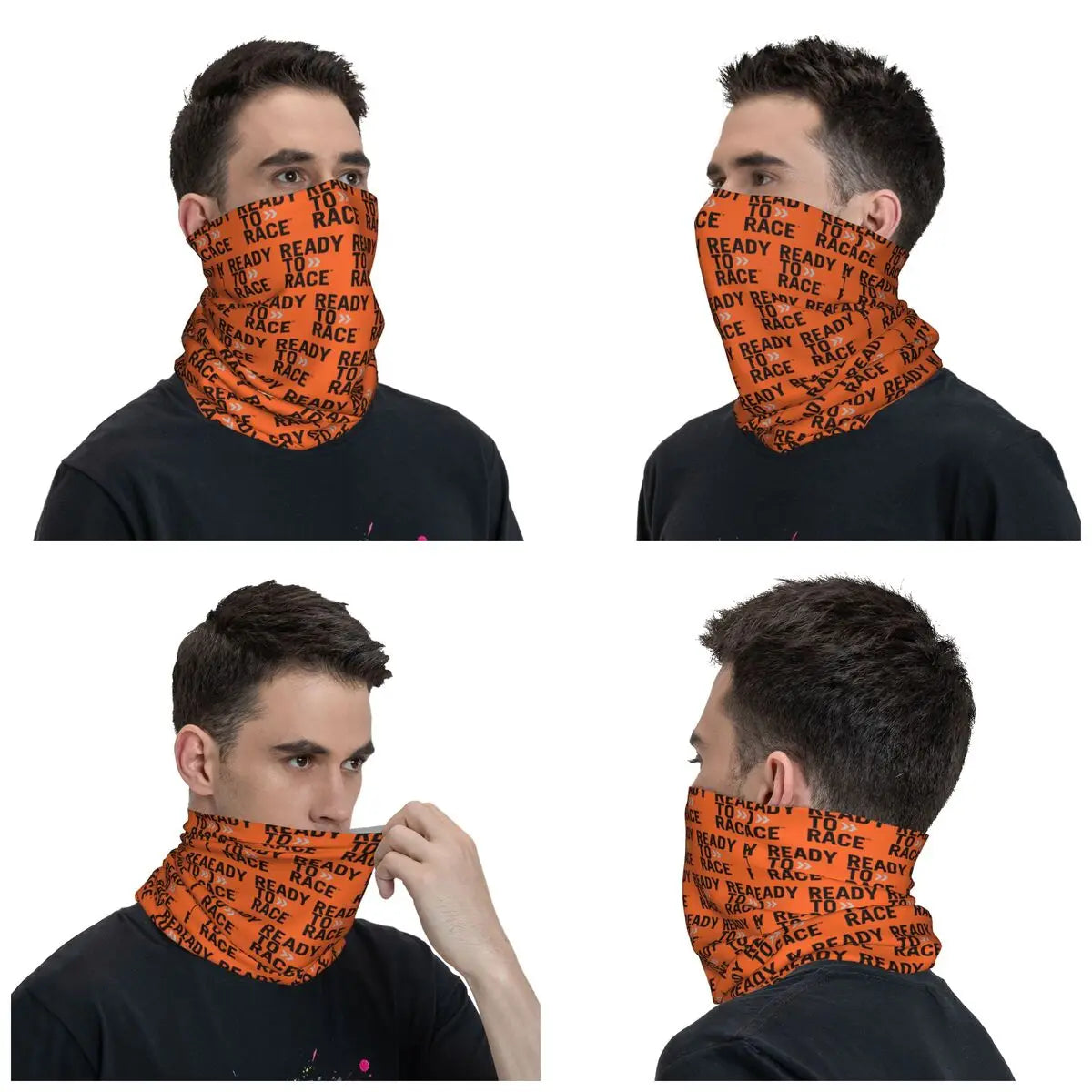 Gaiter du cou de moto prêt à courir