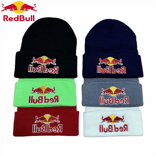 Red Bull Embroidered Knit Beanie