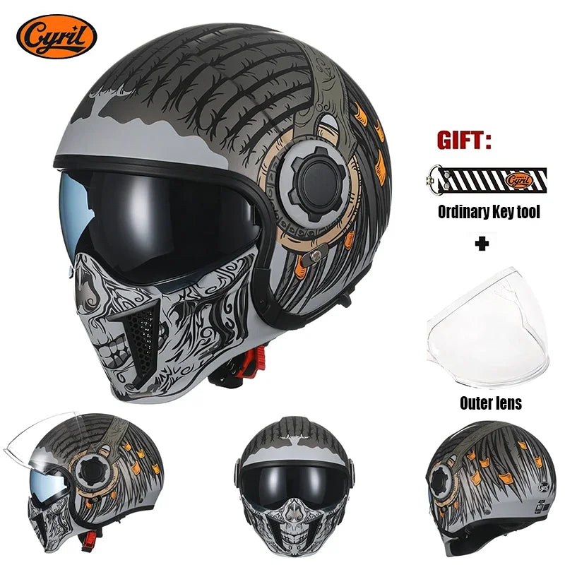 Cyril Full Face Racing Helmet 