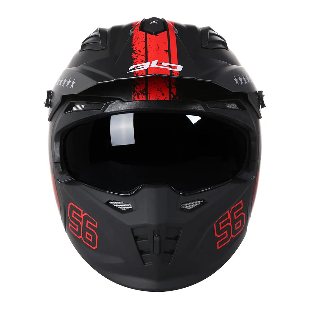 Casco da sella a motocicletta