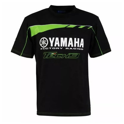 T-shirt de course d'usine Yamaha