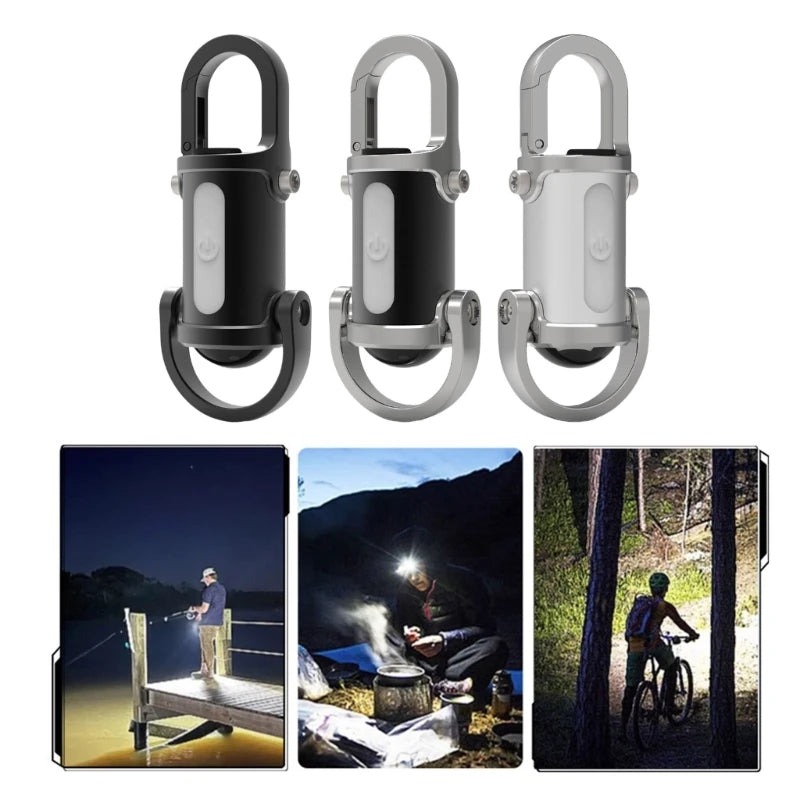 Portable LED Work Light Keychain Pendant 