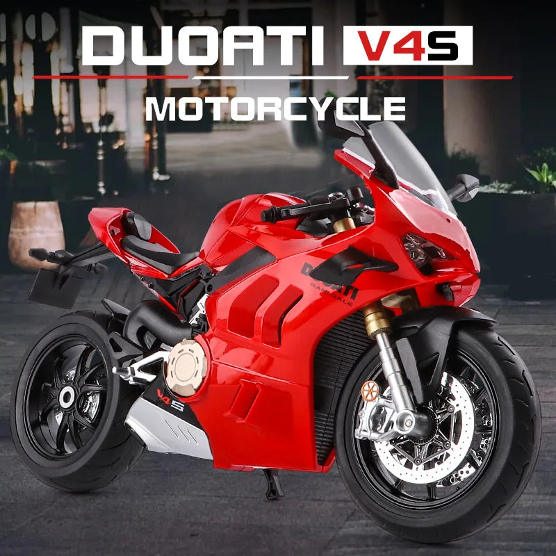 دوكاتي V4S Panigale 1:9 نموذج مصبوب من خليط معدني