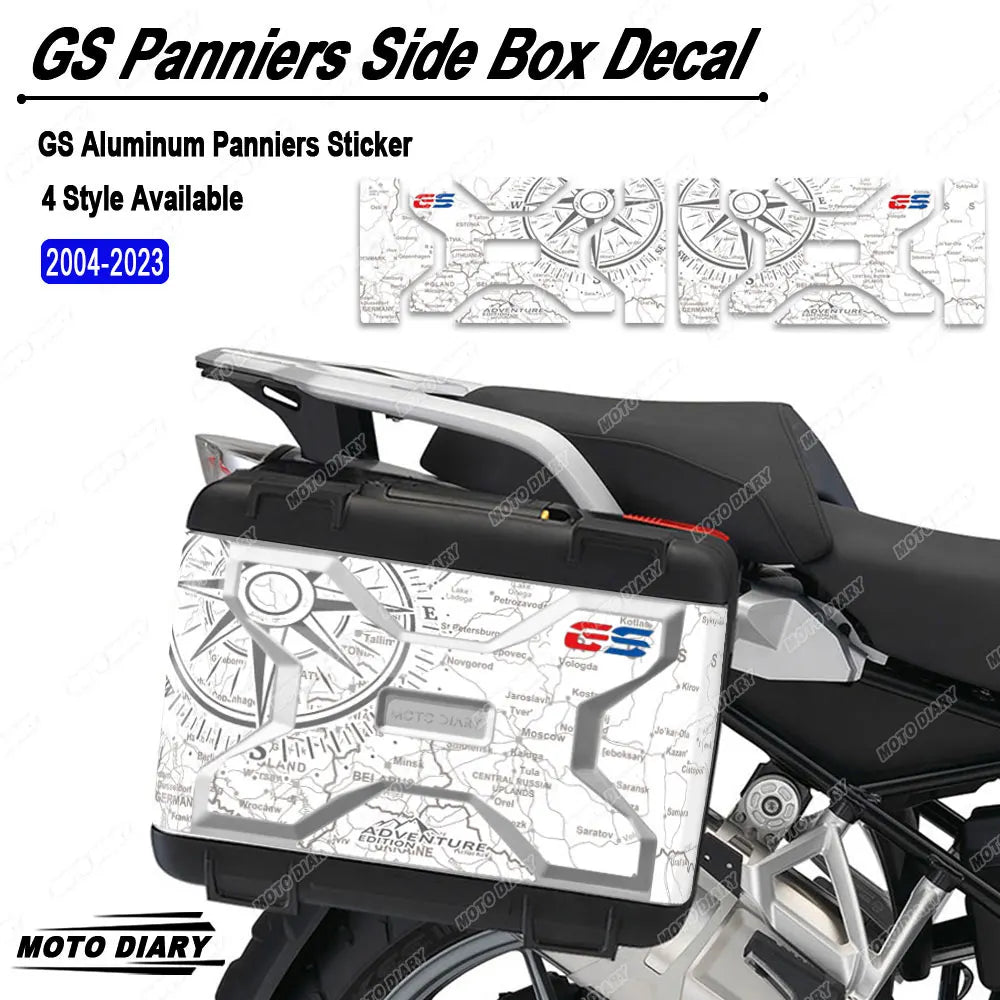 GS Panniers Side Box Decal