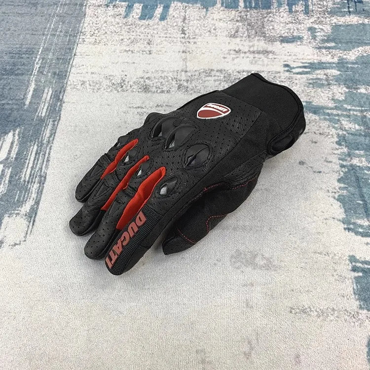 Ducati Corse Moto Lederhandschuhe