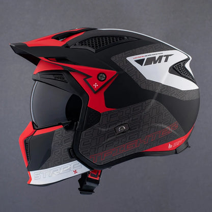 Casco di alta qualità con viso rimovibile