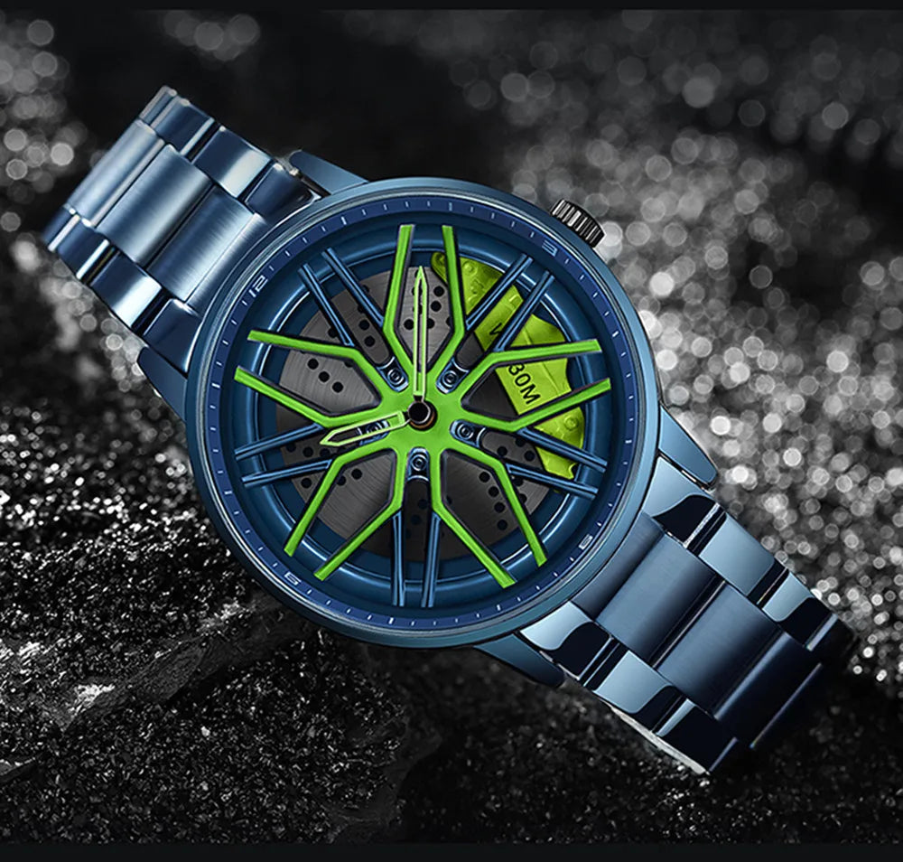 Luxury Racing Wheel Watch