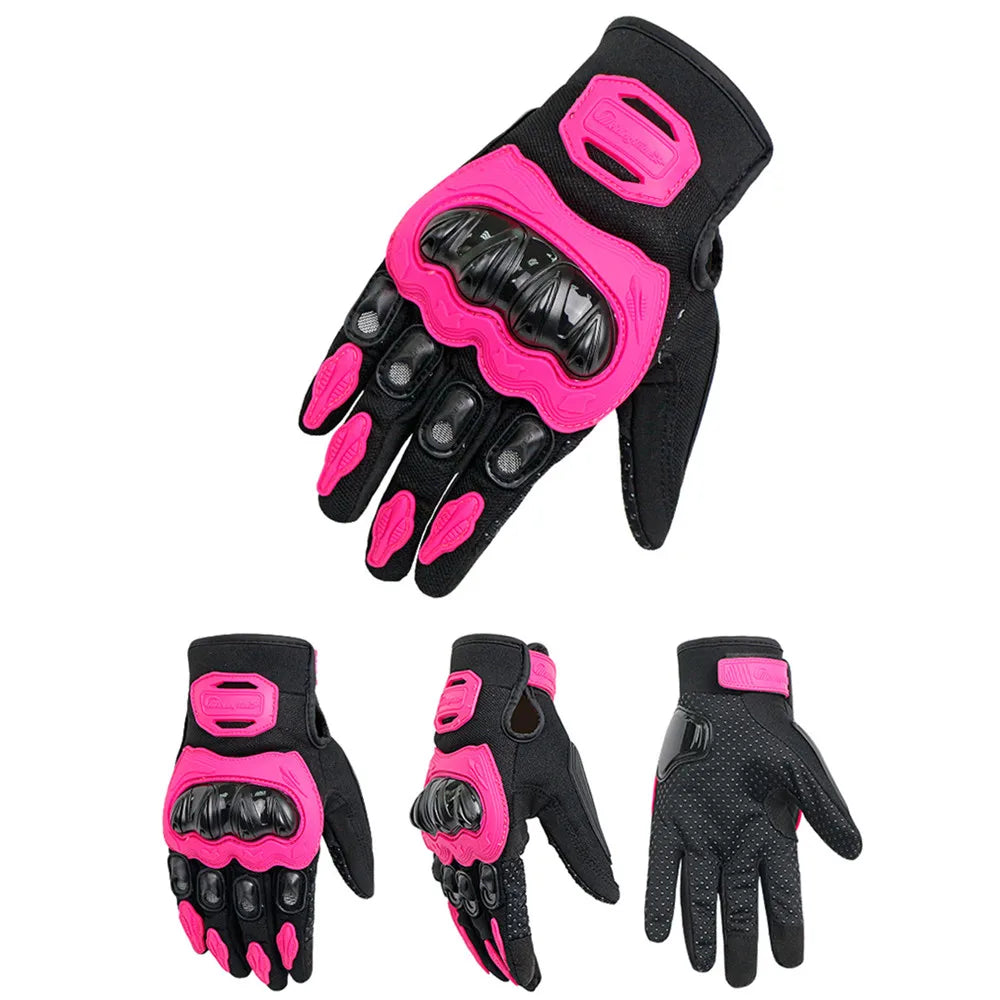 Guantes de protección para motocicleta para mujer