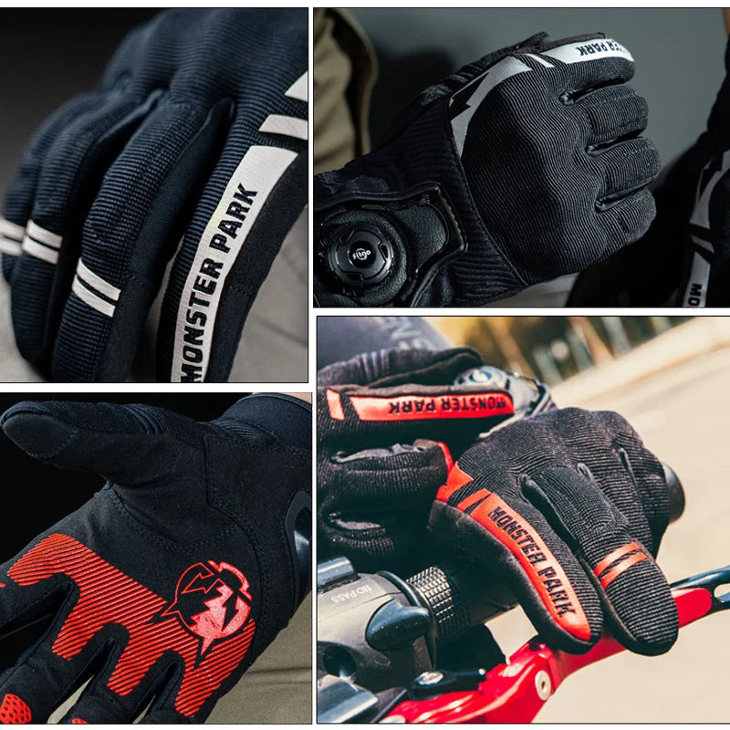 Guantes de motocicleta de Monster Park