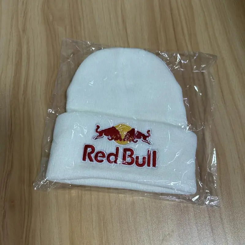 Red Bull bestickter Strickbene