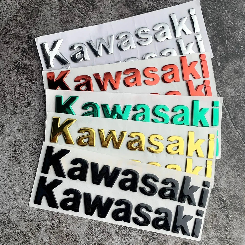 Décalcomanies autocollants de logo kawasaki