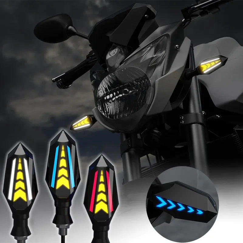 LED Motorcycle turn signals color