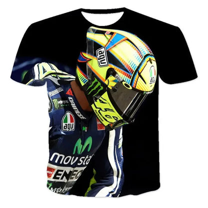 1. Valentino Rossi 46 T-Shirt - 100% Cotton